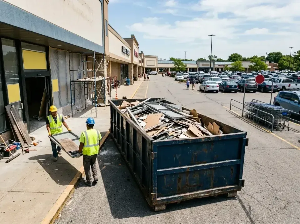 retail-store-renovation-debris-003 — frequently asked questions, Roll-off Dumpster Rentals in Wales, WI